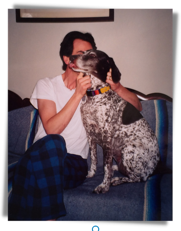 Mark Chasmar with Chelsea his GSP