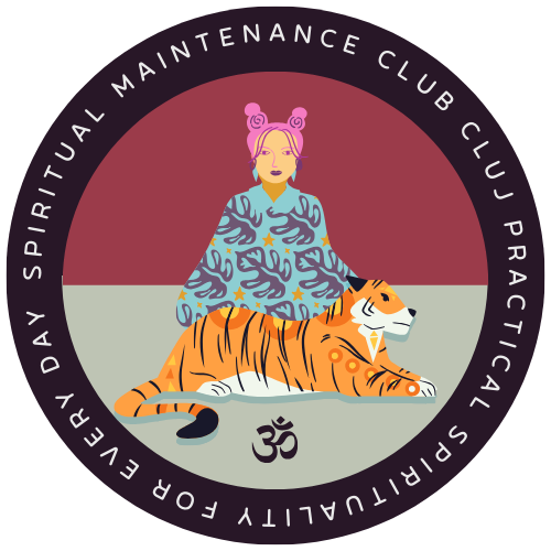 spiritual maintenance club with amy official logo